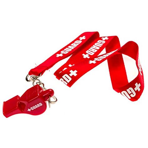 BLARIX Guard Whistle and Lanyard with Print BLARIX Lifeguard Costume, Lifeguard Shirt, Red Or Black, Huntington Beach Ca, Halloween Inspo, Safety Equipment, Save Life, Yellow Black, Red Yellow