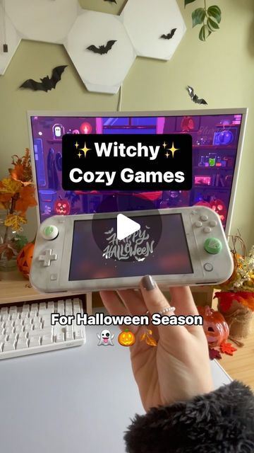 Reni / Bonnie 🦊 | Cozy Games on Instagram: "Witchy Cozy Games for Nintendo Switch to get in the mood for Halloween season. 👀🎃🍂

🌙 The Cosmic Wheel Sisterhood 
🧙🏻‍♀️ Mika and the Witch’s Mountain 
🥀 Wylde Flowers 
🎃 Strange Horticulture 

#Cozygames #cozygamingcommunity #cozygaming #cozygamer #nintendoswitch #pcgaming #gaming #videogames" Strange Horticulture, Games For Nintendo Switch, Wylde Flowers, Cozy Games, Cozy Gaming, Get In The Mood, The Witch, Halloween Season, In The Mood