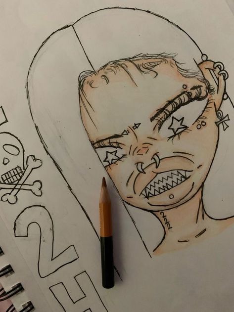 Baddie Drawings, Swaggy Art, Weird Drawing Ideas, Dope Drawings, Easy Graffiti Drawings, Weird Drawings, Color Drawing Art, Indie Drawings, Animation Art Sketches