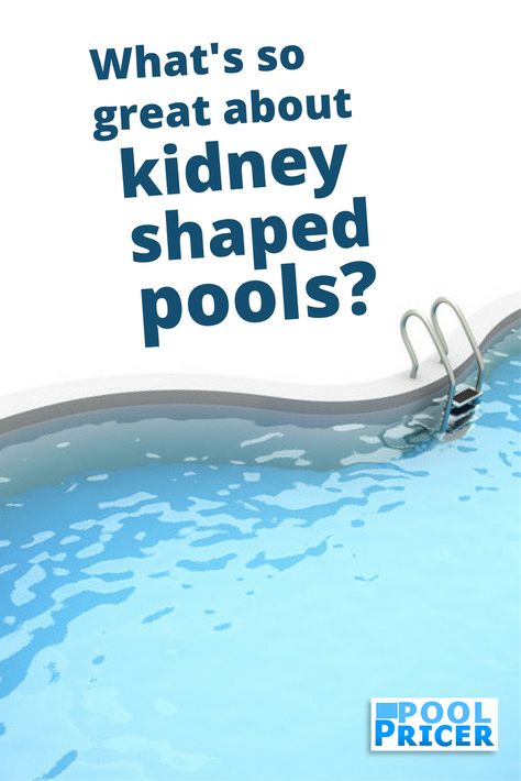 What’s So Great About Kidney Shaped Pools? via @ingroundpools Kidney Pool, Inground Pool Designs, Kidney Shaped Pool, Pool Cost, Backyard Design Ideas Budget, Small Spa, Pool Shapes, Pool Remodel, Pool Liners