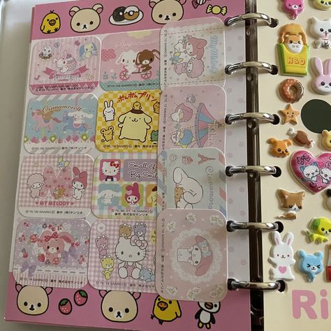 https://flic.kr/p/2kyK2SL | my sticker collection | pages from my stickerbooks Kawaii Scrapbook, Sticker Collection Book, Documenting Life, Stickers Collection, Kawaii Stickers, Love Stickers, Sticker Collection, Art Journal Inspiration, Sticker Book