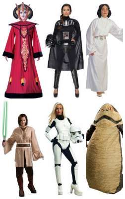 Womens Star Wars Adult Halloween Cosplay Costume Darth Vader Princessleia Jedi Queen Amidala Women Star Wars Costumes, Star Wars Group Costumes, Princess Leia Jedi, Female Star Wars Characters, Star Wars Costumes For Women, Star Wars Halloween Costumes Women, Queen Amidala Costume, Halloween Jedi, Leia Jedi