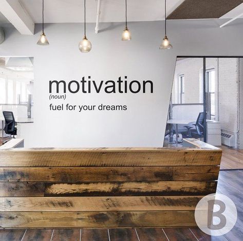 Inspirational Quotes For Office, Quotes For Office, Word Art Wall, Office Wall Design, Motivational Wall Decor, Art Quotes Inspirational, Gym Room, Word Wall Art, Motivational Wall