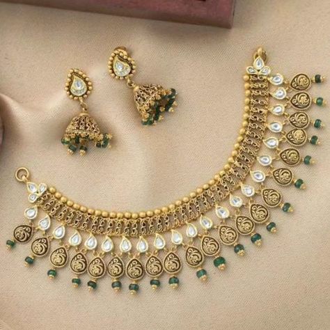 GOLD JADTAR SET Best In Finishing | Quality | Trust | Price “Wearing Beautiful Jewellery Makes Every Moment Great.” Bhavani Jewellers has created an exclusive Gold jewellery range with unique Gold Jadtar Necklace Set designs with price enlisted Gold Jadtar Necklace Set Under Rs.2.99.000/- For more details What's app direct connect Click now WhatsApp - 8711801180 Call☎️ - 9601302904 Call☎️ - 8128943557 📌DM us for any query 📮bhavanijewellerscs@gmai.com 📍BHAVANI JEWELLERS📍 G-4, Lagh... Jadtar Necklace Set, Jadtar Set, India Necklace, Set Designs, What's App, Gold Jewellery, Necklace Set, Antique Jewelry, Beautiful Jewelry