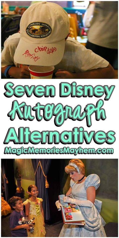 Disney Autograph Ideas Character Autograph Ideas, Disneyworld Autograph Ideas, Unique Autograph Ideas For Disney, Disney Autograph Book Alternatives, Disney Autograph Ideas, Disney World Autograph Book, Disney Autograph Books, Disney Signatures, Disney Characters Signatures