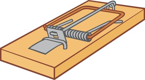 Mousetrap Icon Design Mouse Trap, Mouse Traps, Icon Design, Vector Art, Vector Free, For Free, Clip Art, Design, Art