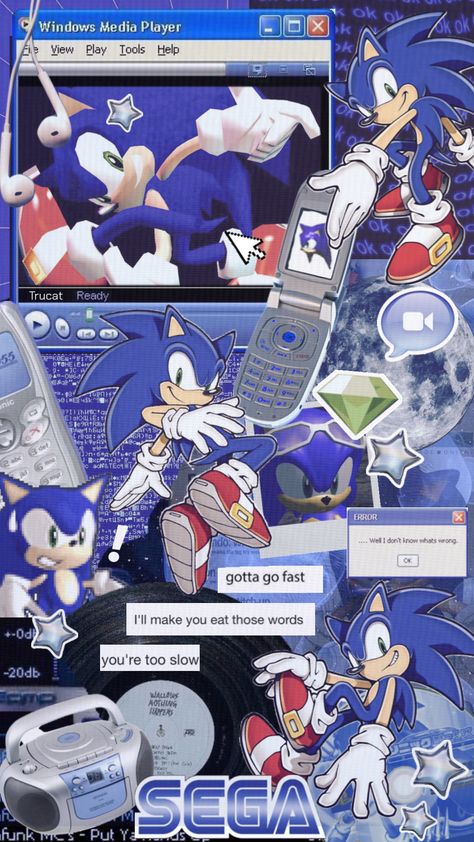 #myfirstshuffle #sonicthehedgehog #sonic Sonic Project, Sonic Wallpaper, The Hedgehog Sonic, Genos Wallpaper, Classic Sonic, Sonic Funny, Y2k Wallpaper, Sonic 3, Sonic Franchise