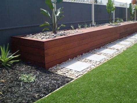 Landscaping decking paving Making Raised Garden Beds, Vegetable Garden Raised Beds, Building A Raised Garden, Wooden Planter, Diy Raised Garden, Paver Patio, Garden Boxes, Garden Bed, Cool Ideas