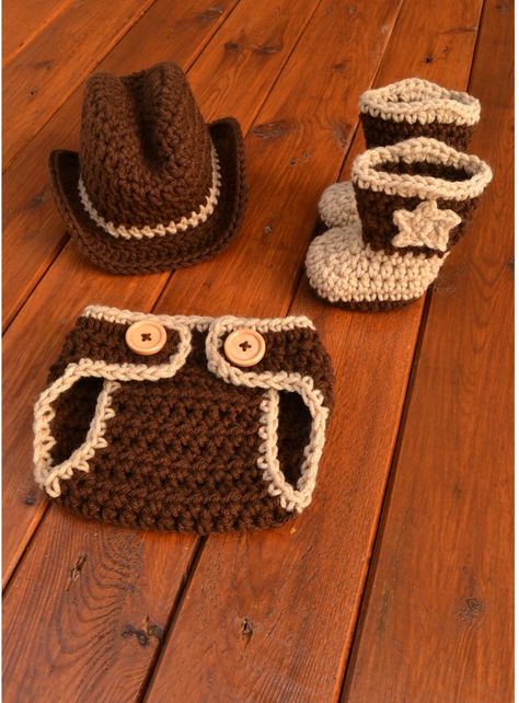 Crochet Cowboy Boots, Newborn Cowboy, Baby Cowboy Hat, Cowboy Baby Clothes, Crochet Cowboy Hats, Baby Boy Cowboy, Cowboy Crochet, Baby Cowboy Boots, Outfit Cowboy