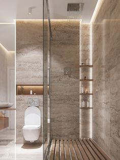 Bathroom Ideas Luxury Modern, Bathroom Niche Design, Small Toilet Design, Toilet And Bathroom Design, Bathroom Niche, Bathroom Design Small Modern, Bathroom Ideas Luxury, Modern Small Bathrooms, Luxury Master Bathrooms