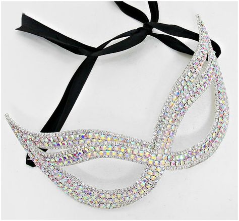 Ondrea Exquisite Double Cat Eye Masquerade Mask | Silver | Crystal Eye Masquerade Mask, Butterfly Masquerade Mask, Butterfly Masquerade, Cat Masquerade Mask, Cat Eye Crystal, Silver Masquerade Mask, Wedding Jewelry And Accessories, Beautiful Masks, Party Eyes