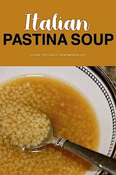 Homemade Chicken Pasta, Pastina Recipes, Pastina Soup, Chicken Broth Soup, Comfort Food Chicken, Italian Comfort Food, Italian Soup, Comfort Soup, Pasta Soup