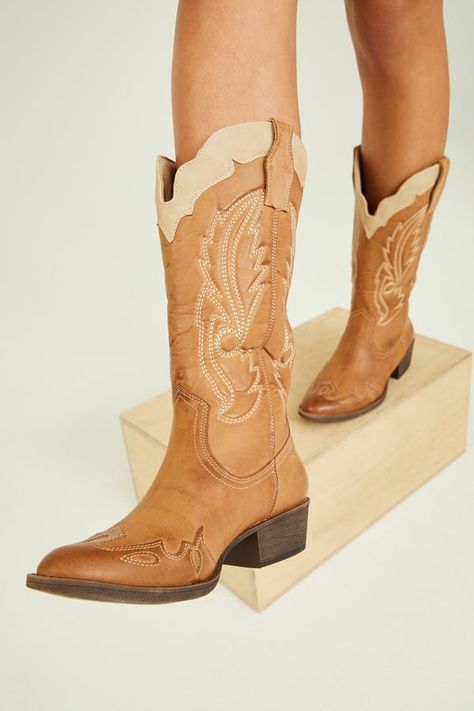 Dressy Cowgirl Boots, Tan Western Boots, Cowgirl Tan Boots, Game Day Boots, Cream Cowgirl Boots, Cowgirl Boots Brown, Short Tan Western Boots, Womens Cowgirl Boots Brown, Fall Boots