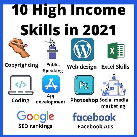 High Paid Skills, 2nd Income Ideas, High Income Skills To Learn In 2023, New Skills To Learn List, Skills To Learn To Make Money, High Income Skills To Learn, Unique Nail Designs Summer, Ideas For Tattoos, Basic Computer Skills