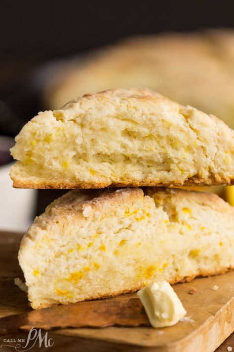 Mascarpone Cheese Scones have a subtle orange and butter flavor. The texture is soft and dense inside with flaky, crispy outside and corners. Recipes With Mascarpone, Recipes With Mascarpone Cheese, Mascarpone Recipes, Cream Room, Cheese Scones, Scones Recipe, Mascarpone Cheese, Cheesy Recipes, Scone Recipe