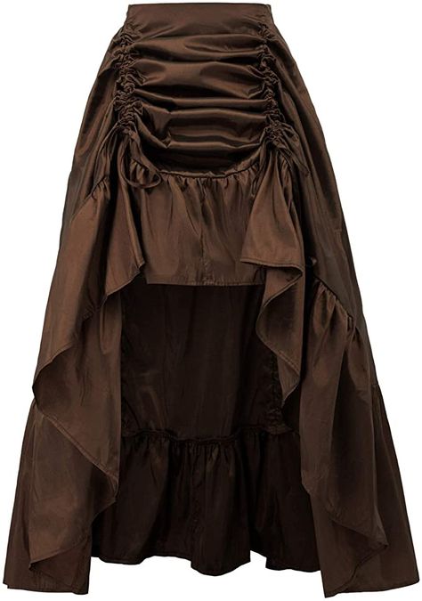 Victorian Pirate, Scarlet Darkness, Women Steampunk, Steampunk Skirt, Gothic Skirt, Bustle Skirt, Gothic Skirts, Pleated Shirt, Women Skirt