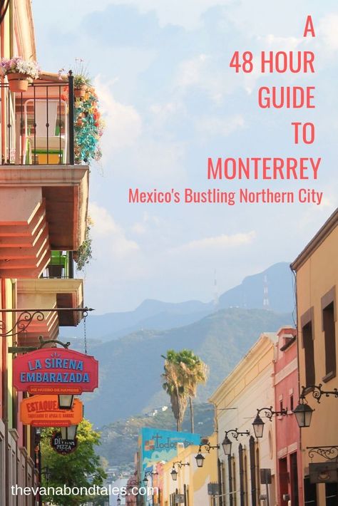 Wondering how to wander about Monterrey, Mexico? We have put together a guide on how to spend 48 hours in Mexico's wealthy northern city. Find out where to go, where to eat and more in our recent article!    Travel Mexico | Mexico Travel Tips | Monterrey Mexico | Monterrey Travel | Monterrey Mexico Travel   #monterrey #mexico #travelmexico #northernmexico #cityguide #travel #slowtravel #vanlife #walkingtour #cabrito #barrioantigua Monterey Mexico, Albuquerque New Mexico, Mexico Beaches, Cozumel Mexico, Mexico Travel Destinations, Explore Mexico, Wedding Destination, Taos, Mexico Travel Guides