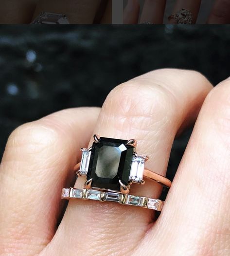 Black Engagement Rings, Onyx Engagement Ring, Bling Bags, Raw Gemstone Jewelry, Black Engagement Ring, 17 Black, Buying An Engagement Ring, Bling Wedding, Dark Star