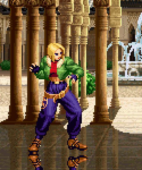 King Of Fighters Blue Mary, Characters Pixel Art, Mai King Of Fighters, Capcom Vs Snk, Blue Mary, Snk King Of Fighters, Street Fighter Characters, The King Of Fighters, Samurai Anime