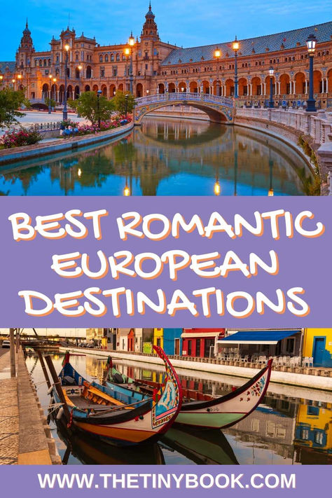 Are you in love and want to treat your other half to the best romantic trip in Europe? Do you want to ignite that fire in your relationship once more? Either way, this article is all you need to surprise your significant other with the most dreamy and exclusive vacations. Keep reading to discover the top romantic European destinations off the beaten path! Romantic European Destinations, Best European Vacations, Where To Go In Europe, Honeymoon Ideas, European Destination, European Destinations, European Vacation, Off The Beaten Path, Europe Travel Tips