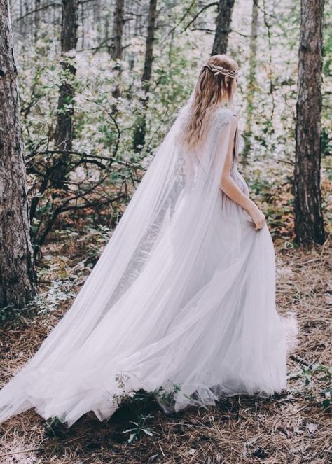 Forest Dress, Baju Kahwin, Fairy Tale Wedding Dress, Fairy Wedding, Fantasy Wedding, Wedding Dresses Satin, Bohemian Wedding Dresses, A Wedding Dress, Princess Wedding Dresses