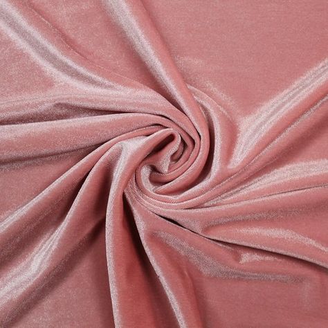 Pink Carnation Velvet Stretch Fabric by the Yard - Style 700 FOR TABLE COVERS Velvet Tracksuit, Mama Cloth, Pink Carnations, Fabric Textures, Light Coral, Kinds Of Fabric, Fabric Suppliers, Fabric Bows, Tracksuit Set