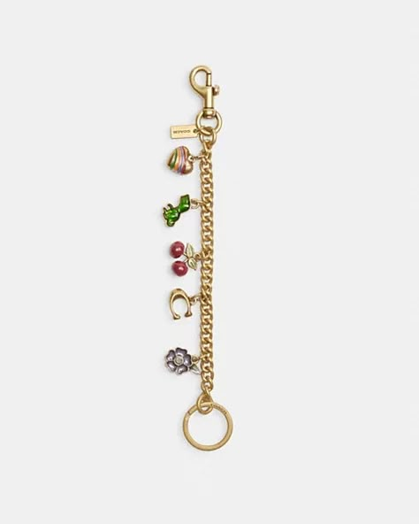 Straps, Charms, And Keyrings | COACH® Coach Charms, 44th Birthday, Coach Keychain, Shop Bag, 2024 Christmas, Thrift Finds, Coach Accessories, Women Accessories Bags, Handmade Jewellery