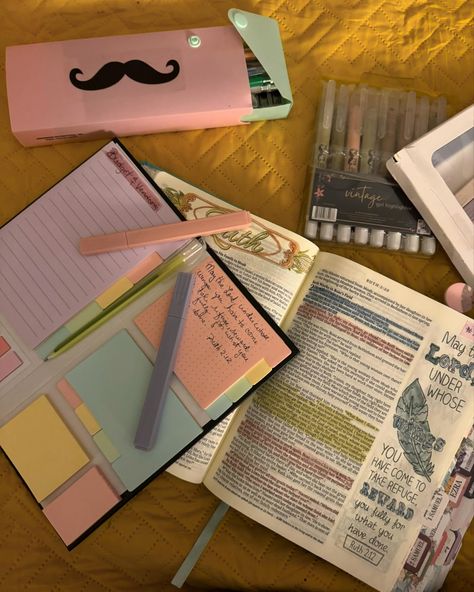 #mrpenchallenge I love doing my bible studies with all the cute stationary items from @gomr.pen Bible Pens And Highlighters, Christian Stationary Products, Stationary Items, My Bible, Cute Stationary, Scripture Journaling, Bible Studies, Bible Study, Pen