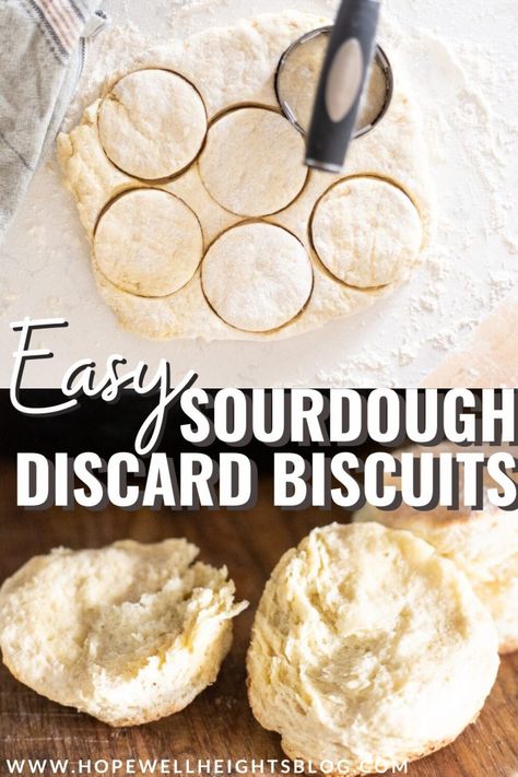 Easy Sourdough Discard Biscuits {Buttery and Flaky} - Hopewell Heights Sourdough Discard Biscuits, Discard Biscuits, Flakey Biscuits, Sourdough Biscuits, Recipe Using Sourdough Starter, Dough Starter, Sourdough Starter Discard Recipe, Easy Sourdough, Homemade Sourdough Bread