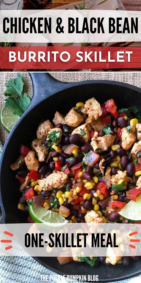 Chicken Black Bean Recipes, Chicken Black Beans Corn Easy Recipes, Rice Beans Chicken Recipe, Chicken Black Bean Burrito, Chicken And Black Bean Recipes Healthy, Chicken With Black Beans And Corn, Chicken And Black Bean Burritos, Chicken Black Bean Corn Rice Bowl, Black Beans And Chicken Recipes