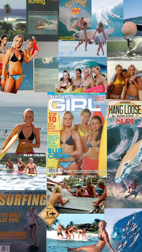 movie appreciation: Blue Crush #bluecrush #movie #blueaesthetic #bluecrushaesthetic #surfing #surfingaesthetic #beach #hawaii Blue Crush Aesthetic, Blue Crush Movie, Crush Aesthetic, Surfer Girl Aesthetic, Crush Movie, Surf Movies, Surfing Aesthetic, Surfing Quotes, Surfing Photos