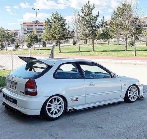 Honda Civic Type R Hatchback, Honda Civik, Honda Civic 1998, Honda Civic 1995, Ek Hatch, B13 Nissan, Honda Hatchback, Civic Jdm, Honda Civic Vtec