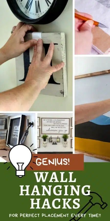 Wall Hanging Made Easy: Top Tips & Hacks Hanging Things On Wall, Tricks For Hanging Pictures, Easy Picture Hanging Hacks, Tips For Hanging Pictures On The Wall, Picture Hanging Hacks, Hanging Pictures On The Wall, Installing Curtain Rods, Picture Placement, Hanging Curtain Rods