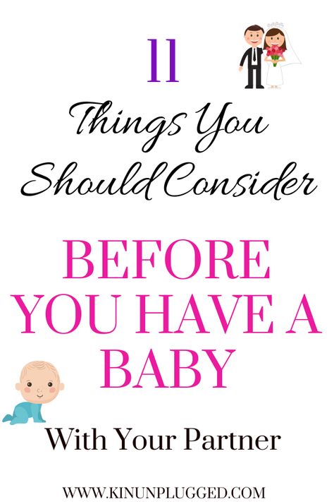 From first and second hand experience, I can say that not discussing certain vital things before you go ahead and bring another life into this world can make for a… Things To Discuss Before Baby, Deciding To Have A Baby, Rules For When Baby Arrives, Baby Planning Getting Pregnant, Things You Need When Pregnant, Before Getting Pregnant, Pregnancy Months, First Time Parents, Family Planning