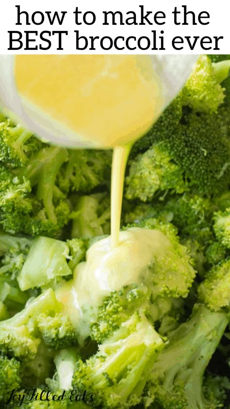 Steamed Broccoli Recipes, Broccoli Recipes Side Dish, The Best Broccoli, Broccoli Side Dish, Best Broccoli, Garlic Broccoli, Recipe Low Carb, Healthy Baked Chicken, Low Carb Side Dishes