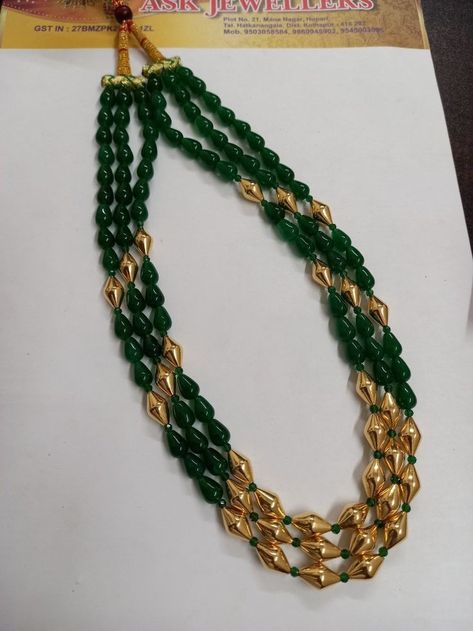 Dolki Beads Jewellery, Dolki Beads Necklace, Dholki Beads, Wedding Jewelry Indian, Ruby Jewelry Necklaces, Neck Pieces Jewelry, Gold Pearl Jewelry, Antique Necklaces Design, Indian Men