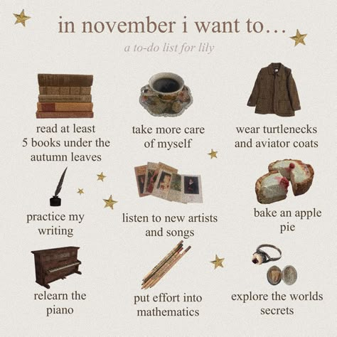 Dark Autumn Bucket List, Witchy Autumn Aesthetic, November Vibes Aesthetic, Dark Academia Autumn, Autumn Bucket List, November Aesthetic, Academia Aesthetics, Halloween Facts, Chaotic Academia