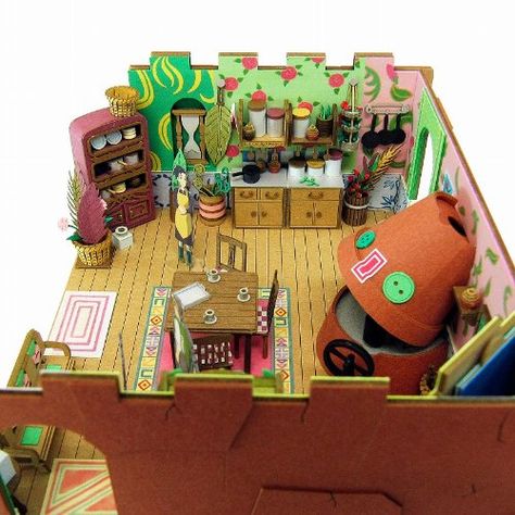 House MK07-13 (Paper Craft) 1/48 Studio Ghibli series Arietti (japan import): Toys & Games Studio Ghibli Toys, Studio Ghibli Crafts, Bright Room, Wig Shop, Buy House, Studio Ghibli Movies, Bright Rooms, Ghibli Movies, Craft Studio