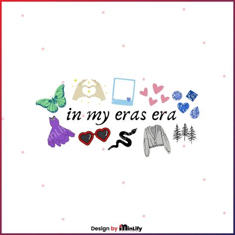 Taylor Swift Eras Artwork, Eras Tour Images, Eras Tour Symbols, Taylor Swift Eras Doodles, In My 2024 Era, Taylor Swift Era Symbols, Eras Tour Graphics, Taylor Swift Cricut Projects, Taylor Swift Cricut Svg