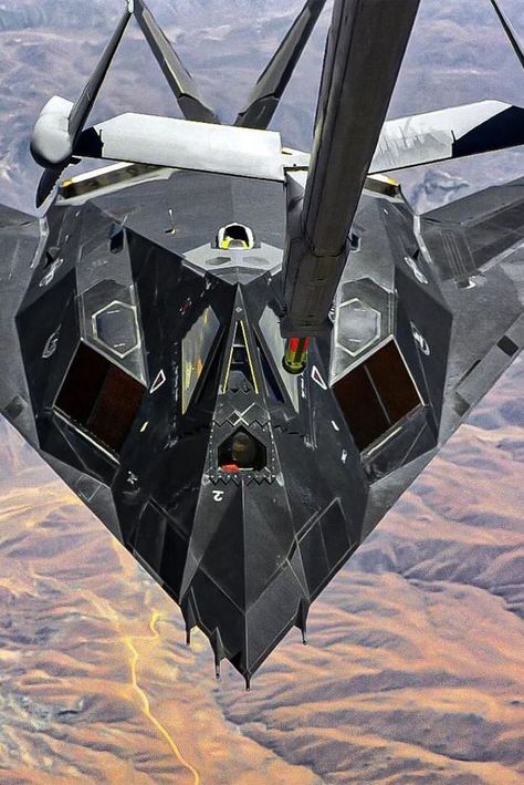 F-117 Nighthawk. Photo Credits: Unknown Air Force Fighter Jets, Stealth Aircraft, Us Military Aircraft, Volvo 850, Military Jets, Aviation Photography, United States Air Force, Army & Navy, Military Equipment