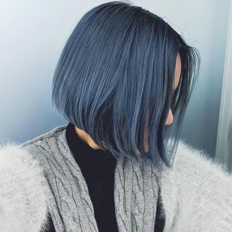 Salon Photography, Short Blue Hair, Korean Hair Color, Hair Color Underneath, Shot Hair Styles, Short Hair Color, Dye My Hair, Hair Dye Colors, Hair Inspo Color