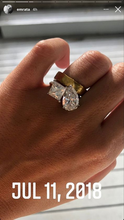 Big Engagement Rings, Dope Jewelry Accessories, Future Engagement Rings, Unique Diamond Engagement Rings, Unusual Rings, Celebrity Engagement Rings, Engagement Ring Shapes, Dream Engagement, Dope Jewelry