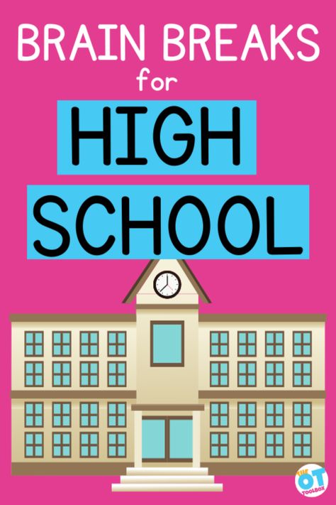 In the high school setting, we are seeing more of a need for brain breaks for high school kids than ever before. In this article we are covering brain break activities for high school as a way to incorporate movement within the high school setting. You’ll also want to refer to our resource on middle school brain breaks for more resources on brain-break ideas for teens and older kids. Movement Breaks For High School, Brain Breaks For High School Students, High School Advisory Activities, Brain Break Ideas High Schools, Break Ideas For Students, High School Fun Activities, Fun Friday Activities Classroom Ideas High School, High School Brain Breaks, Middle School Brain Breaks