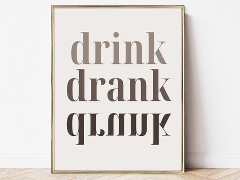 Bar Room Artwork, Funny Signs For College Apartment, Wine Decor Ideas Wall Art, Quotes For Bar Wall Art, Cute Bar Signs, Bar Wall Art Ideas, Wine Bar Decor Ideas, Bar Artwork Decor, Home Bar Decor Ideas