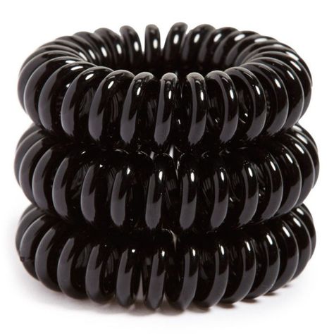 Ditch The Hair Elastics - Pulling your hair back too tightly can cause breakage, and elastics that have glue or metal closures can worsen the damage. Try a safer alternative to your typical hair tie. Black Hair Ties, Stop Hair Breakage, Black Hair Accessories, Ponytail Hair, Elastic Hair Ties, Drugstore Makeup, Hair Elastics, Tie Set, Hair Tie