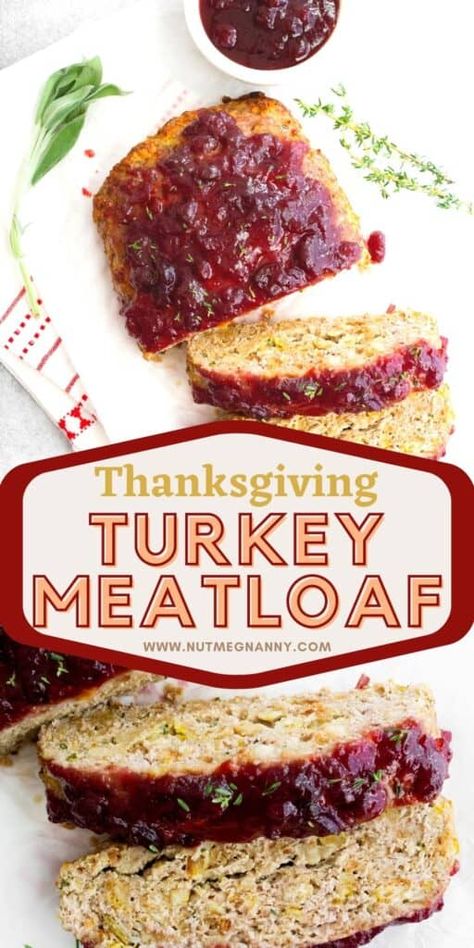 Thanksgiving Turkey Meatloaf Meatloaf With Stuffing, Whole Berry Cranberry Sauce, Moist Turkey Meatloaf, Turkey Loaf, Meatloaf Topping, Stove Top Stuffing Mix, Moist Turkey, Turkey Meatloaf Recipes, Thanksgiving 2022