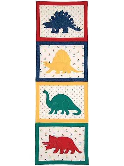 Dinosaurs Quilt Pattern Dinosaur Quilt, Elephant Quilt, Quilt Pattern, Baby Quilt Pattern, Bird Quilt, Childrens Quilts, Baby Quilt Patterns, Baby Sewing Projects, Crochet Quilt