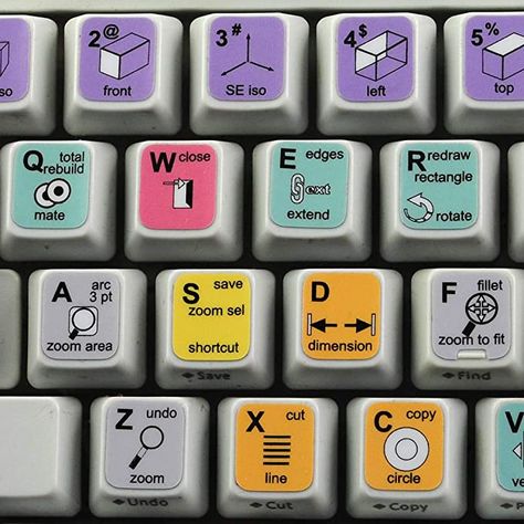 Amazon.com: New SOLIDWORKS Keyboard Stickers Shortcuts for Desktop, Laptop and Notebook : Electronics Laptop Keyboard Stickers, Apple Logic Pro, Keyboard Decal, Keyboard Stickers, Hp Chromebook, Notebook Computer, Laptop Keyboard, Best Laptops, Lenovo Ideapad