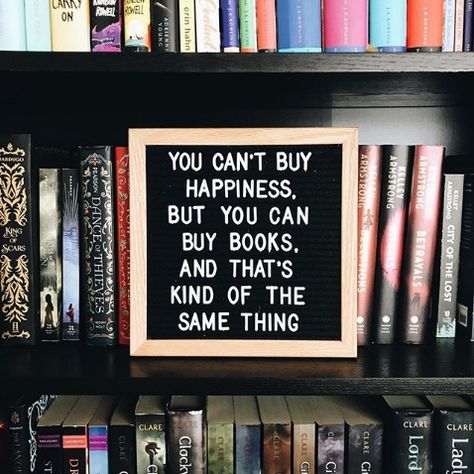 We couldn't agree more!  Any book lover can agree that there's an indescribable joy you feel when you pick up a new book and take it home with you. ⁠#Levenger #Reading⁠ #Happiness#bookstagram #bookworm #booklover ⁠ 📷: @allcharacterswanted Bookish Letterboard, Letterboard Ideas, Message Board Quotes, Bookish Stuff, Letter Boards, Board Quotes, Book Letters, Felt Board, Motivational Quotes For Success