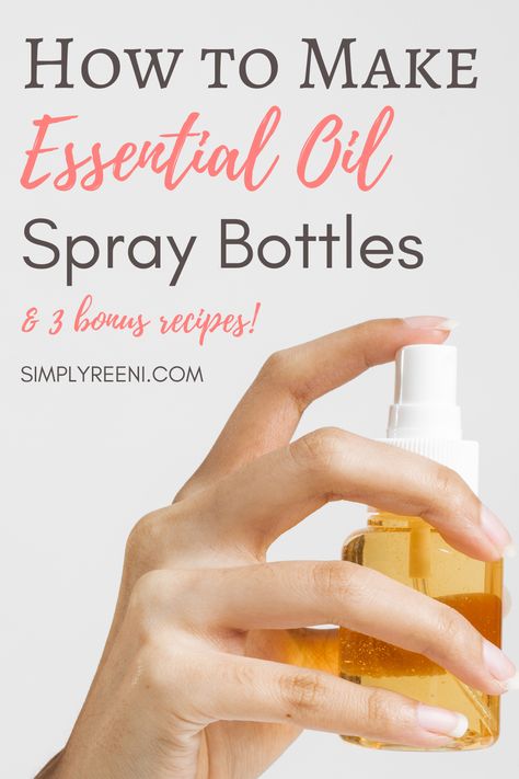 Are you looking for more ways to make essential oil sprays? In this post, I share how to make essential oil spray bottles plus 3 easy recipes you can start making today! #essentialoils #sprays #essentialoilspray #essentialoilspraybottlerecipes #diyrecipes How To Make Essential Oil Spray, Essential Oil Sprays Diy, Spray Bottle Diy, Essential Oil Sprays, Essential Oil Spray Recipes, Ways To Use Essential Oils, Bottles Diy, Diy Essential Oil Recipes, Essential Oils For Kids